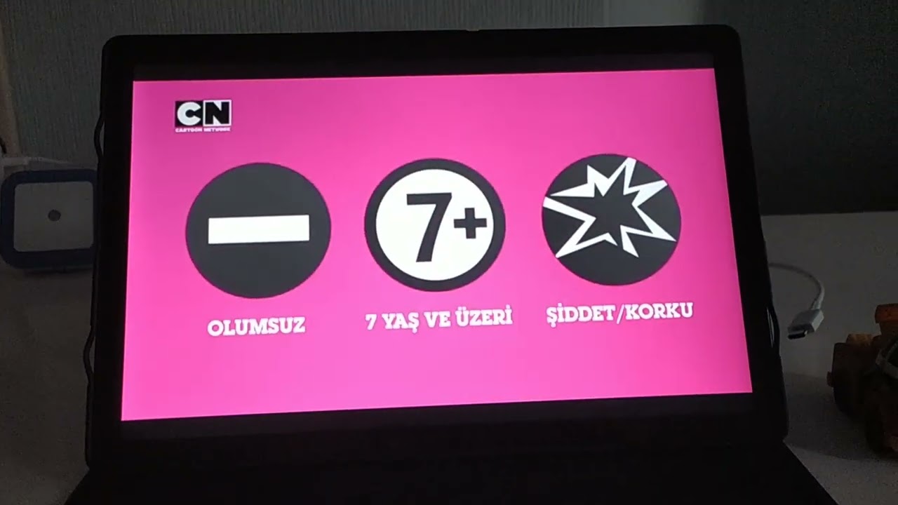 Cartoon network jenerikleri süper 1 takım başlıyor jeneriği ve akıllı işaretler 7 yaş ve üzeri