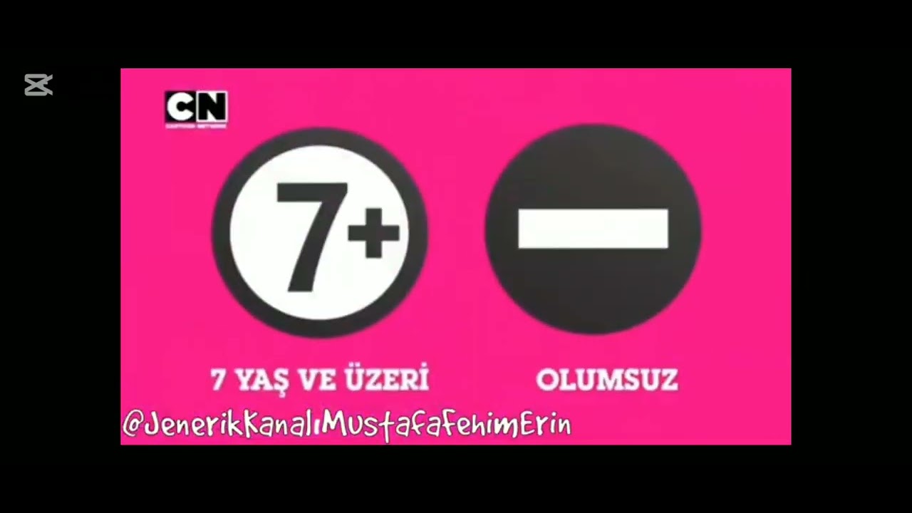 Cartoon Network SchoolBoy Runamay Başlıyor 7 Ve Yaş Üzeri Olumsuz Örnek
