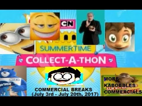 Cartoon Network Summertime Collect-A-Thon Commercials (July 2017)