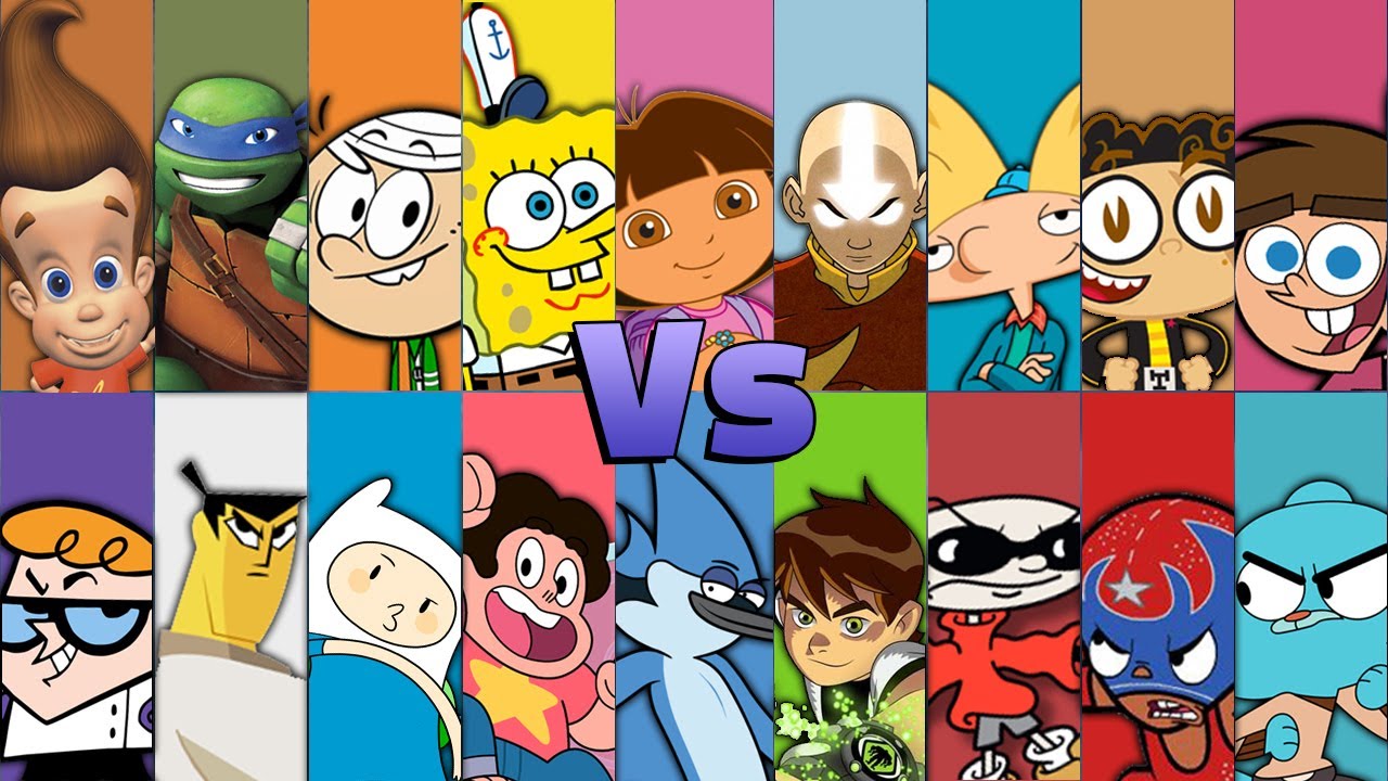 Cartoon Network Vs Nickelodeon | Batallas de Rap | Lynnad Ft. Varios Artistas