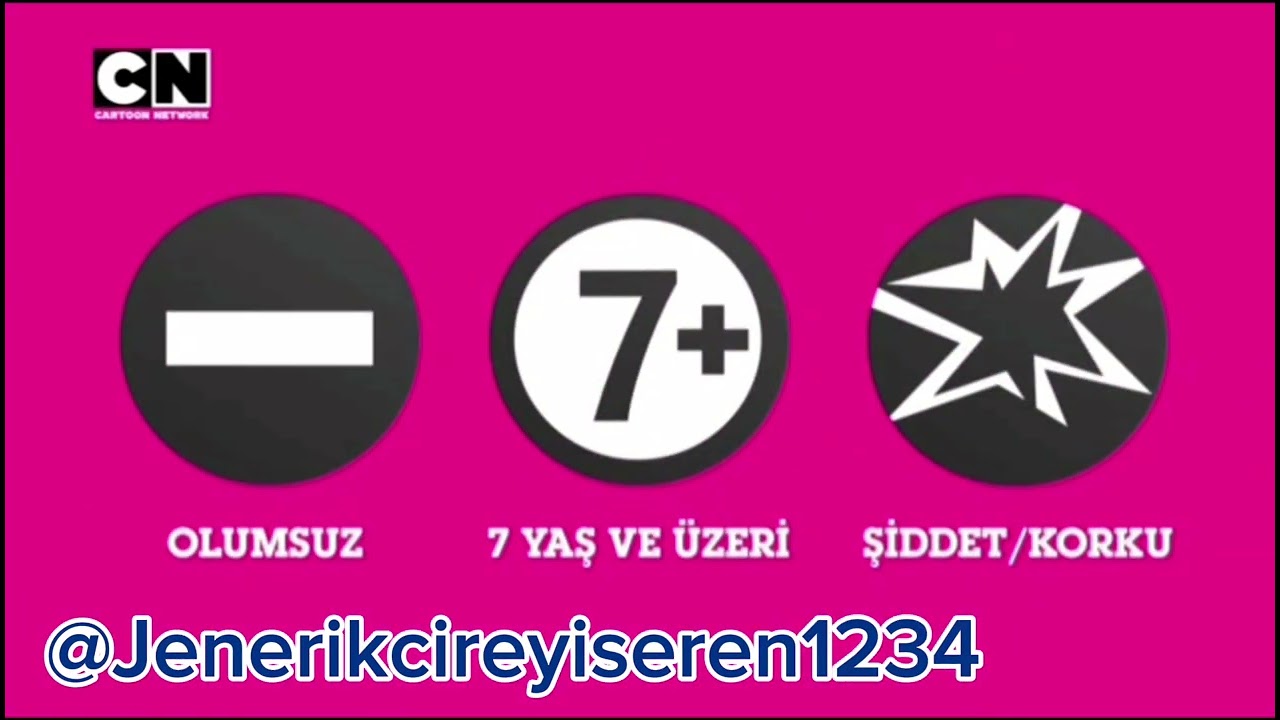(Cartoon Network)(7 Yaş Ve Üzeri)(Şiddet/Korku)(Olumsuz Örnek)(Jeneriği)(14.08.2024)(17:59) #keşfet