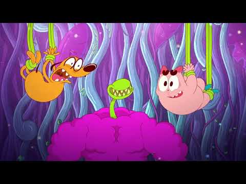 cartoon tickle plant
