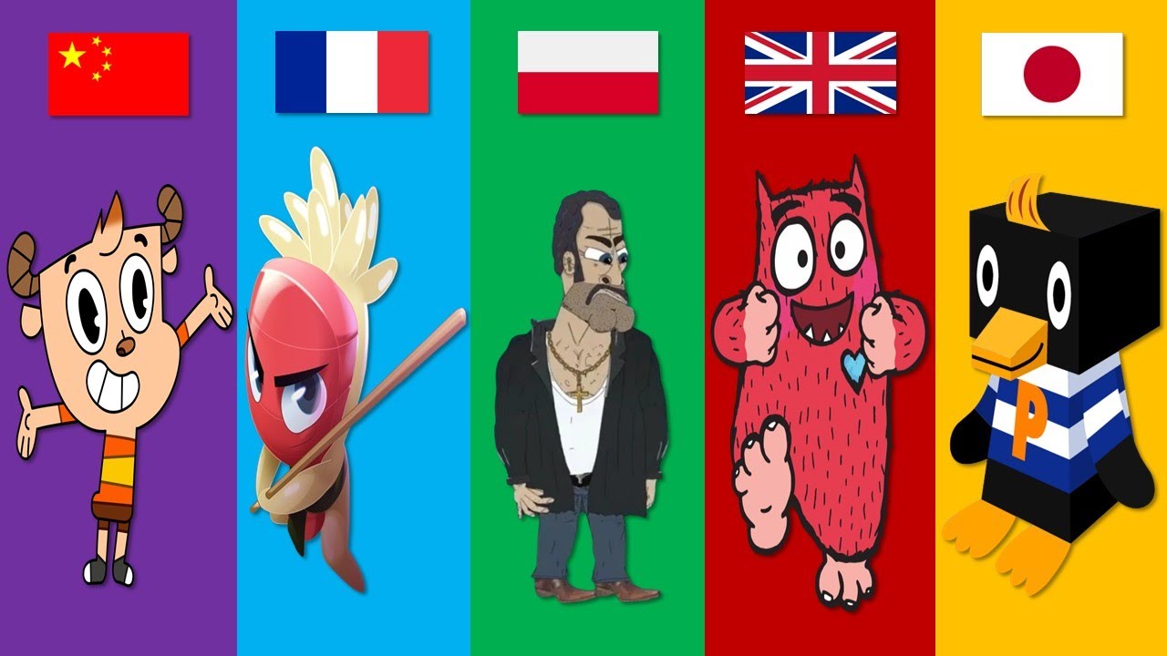 Cartoons From Different Countries | Pt.81