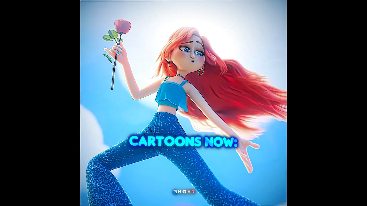 Cartoons now vs then ☠️🔥 | #cartoon #shorts