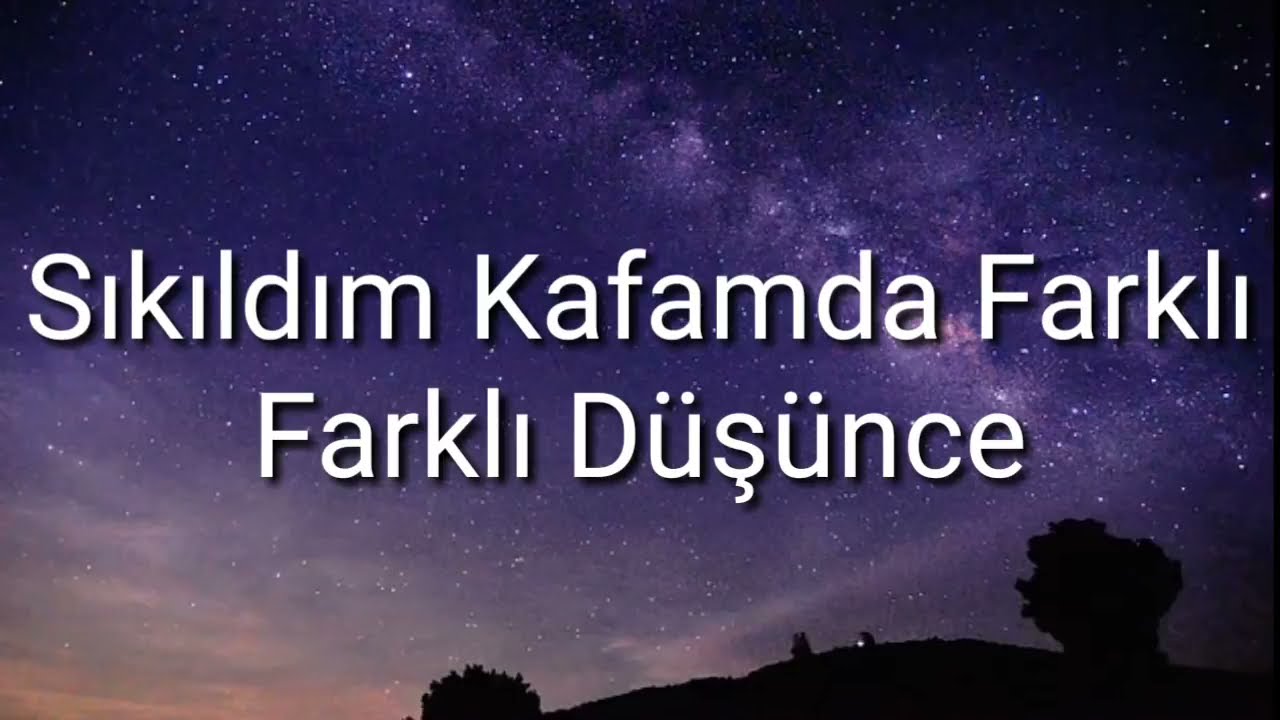 Carty - Sıkıldım Kafamda Farklı Farklı Düşünce  (karaoke)