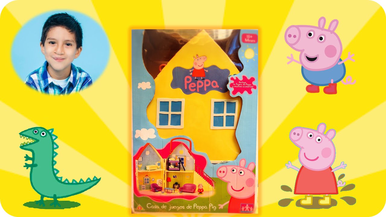 Casa de juegos de Peppa pig