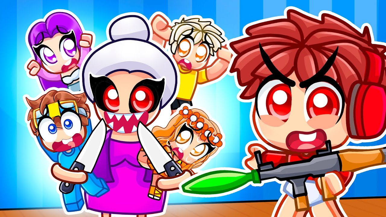 Cash Plays Destroy Grandma (Roblox)