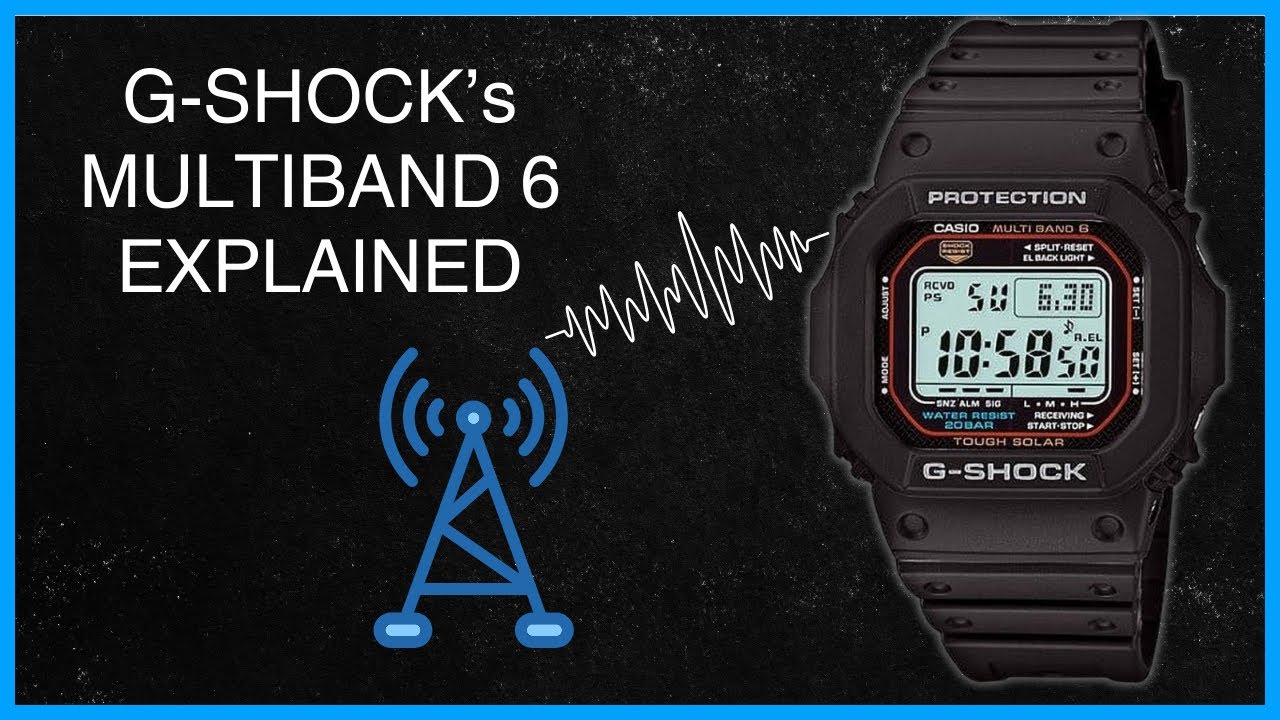 Casio G-shock Multiband 6 Explained in Simple Terms | Daily Acurate Time