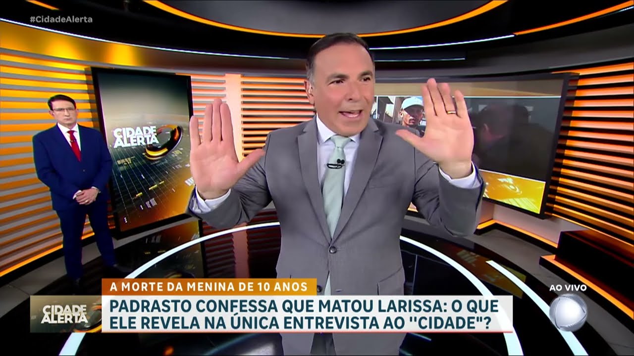 Caso Larissa Manuela: Padrasto confessa assassinato da menina de 10 anos