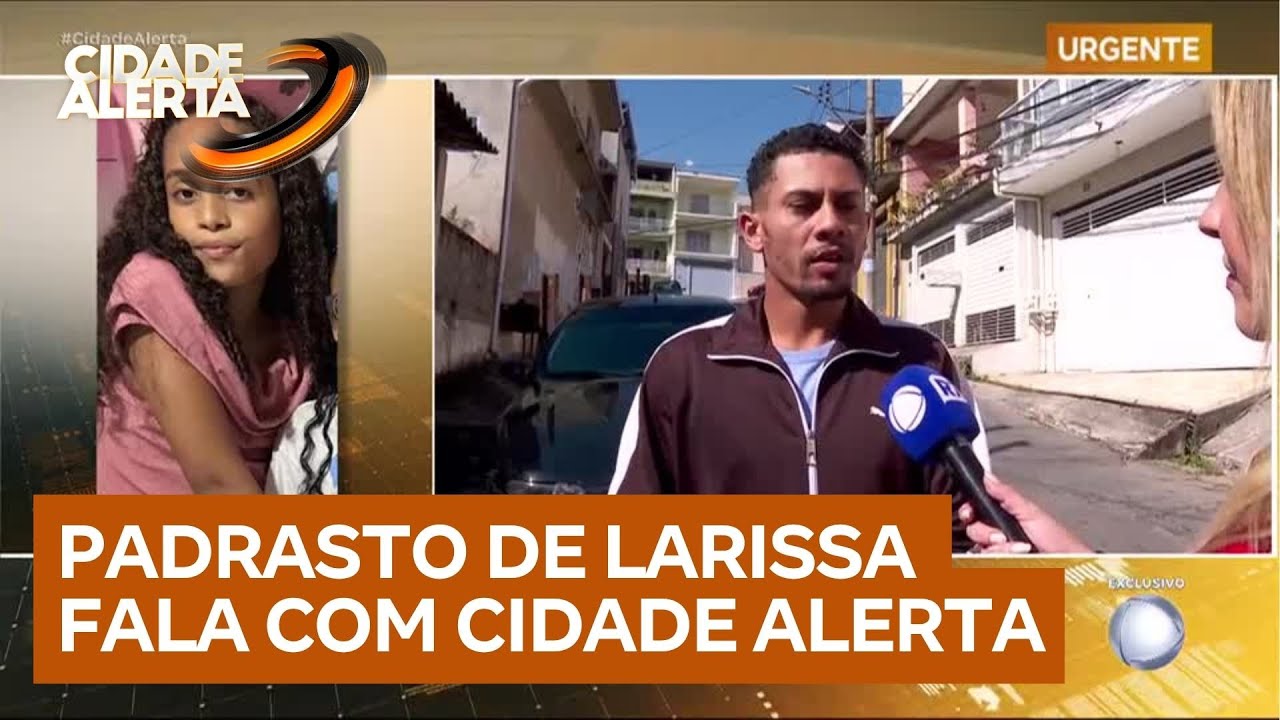Caso Larissa Manuela: padrasto de menina de 10 anos assassinada fala com o Cidade Alerta