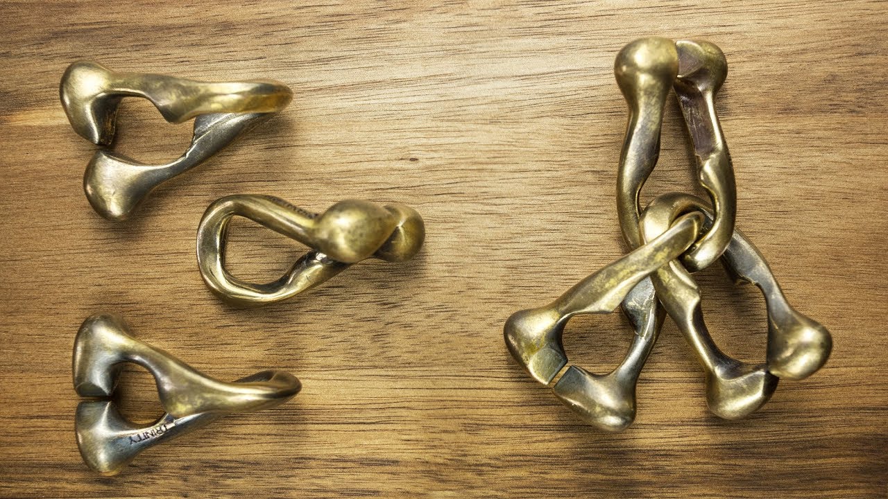 Cast Trinity by Hanayama. Step by step solution.