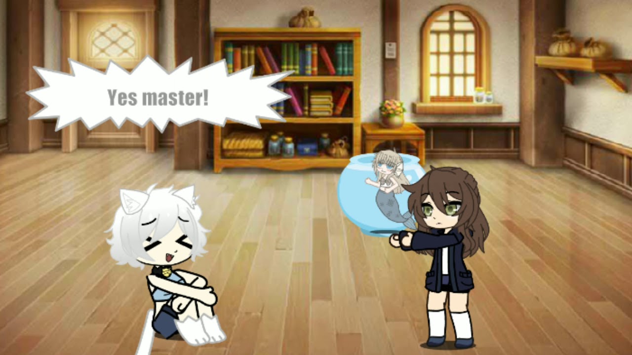 Cat and fish (gacha life vore)