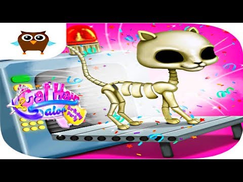 Cat Hair Salon Birthday Party - Virtual Kitty Care - Kitty Haircut Care & Makeover By TutoTOONS