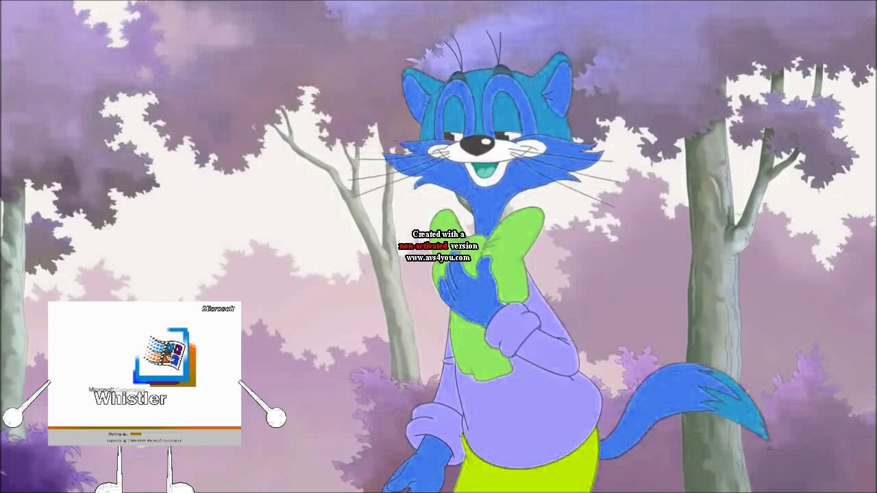 Cat Leopold and Windows History Talking enhanced with Milk