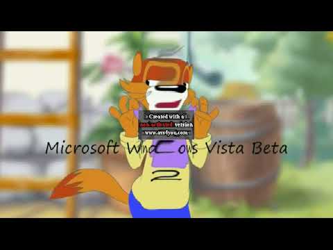 Cat Leopold Says Microsoft Windows Vista Beta 2 Effects sponsored by derp what the flip csupo effect