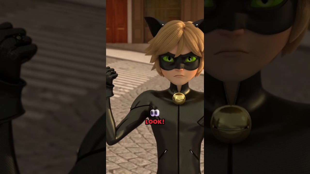 Cat Noir: the only cat who isn't afraid of cucumbers. 🥒 #catsvscucumbers   #miraculous #catnoir