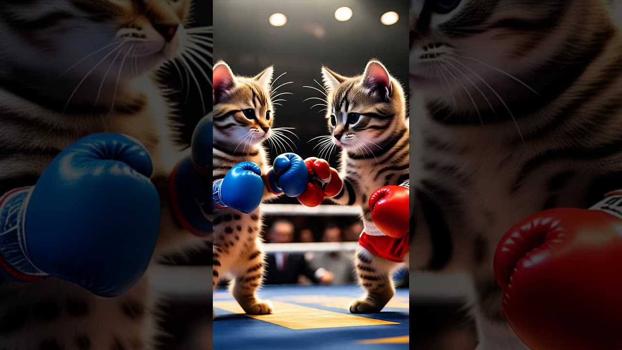 cat vs cat in ufc #subscribe #fragment #like #foryou #cat