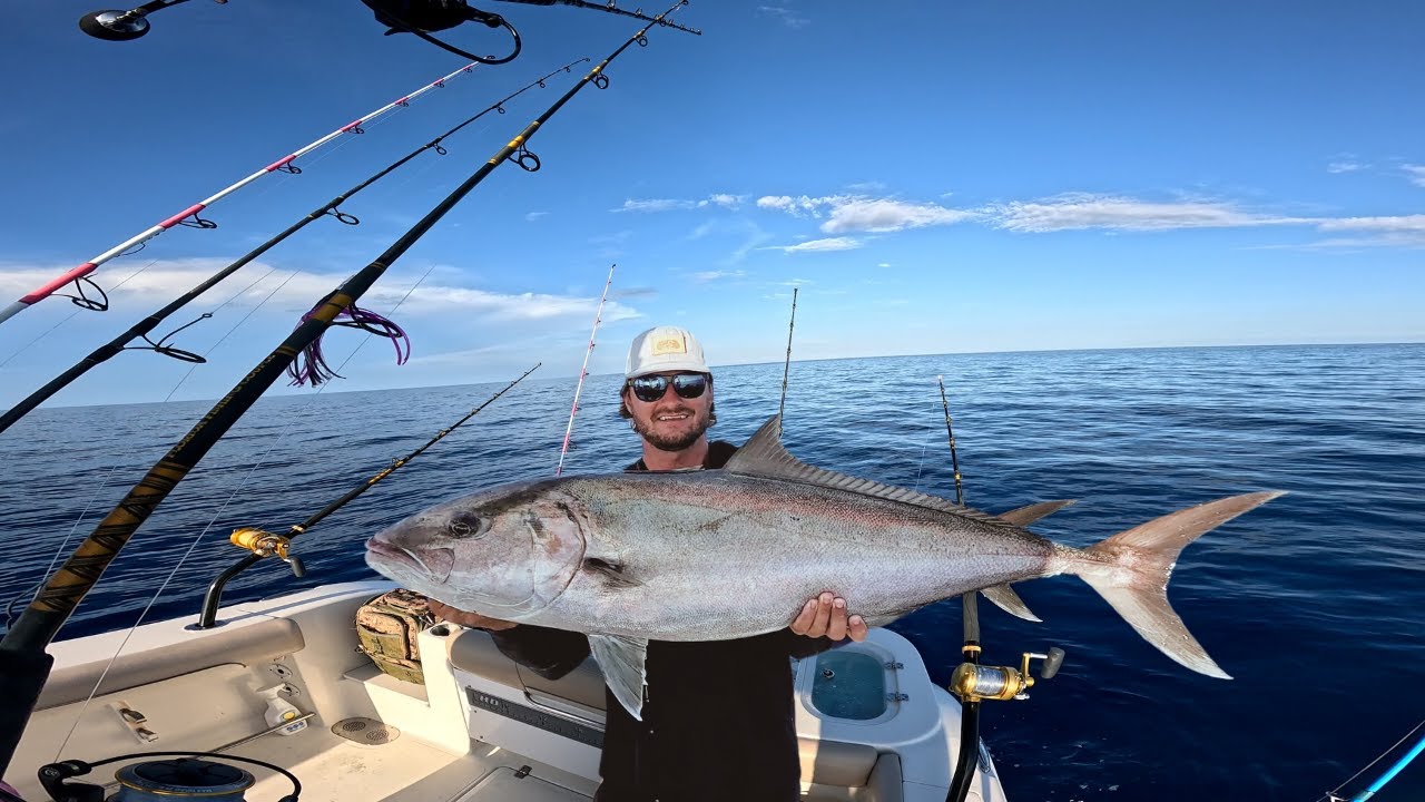 Catching Dolphin & Monster Fish {Catch & Cook at the Sandbar}