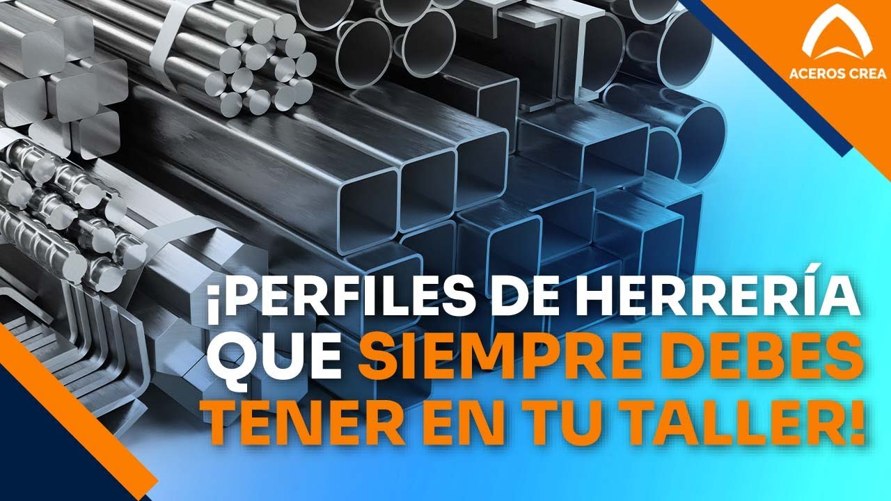 Catálogo Completo de Perfiles de Herrería para tu Taller