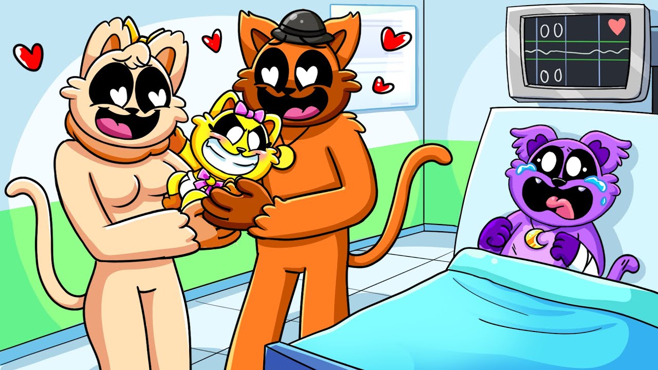 CATNAP FAMILY : The FULL STORY! Poppy Playtime Chapter 4 Animation