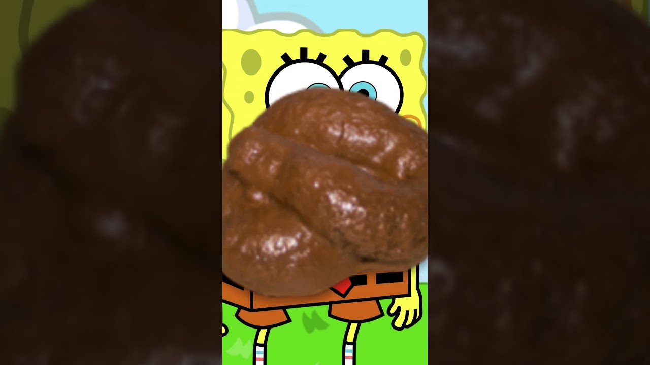 Catnap Poops and Farts on SpongeBob! - Smiling Critters Funny Story | #shorts #animation