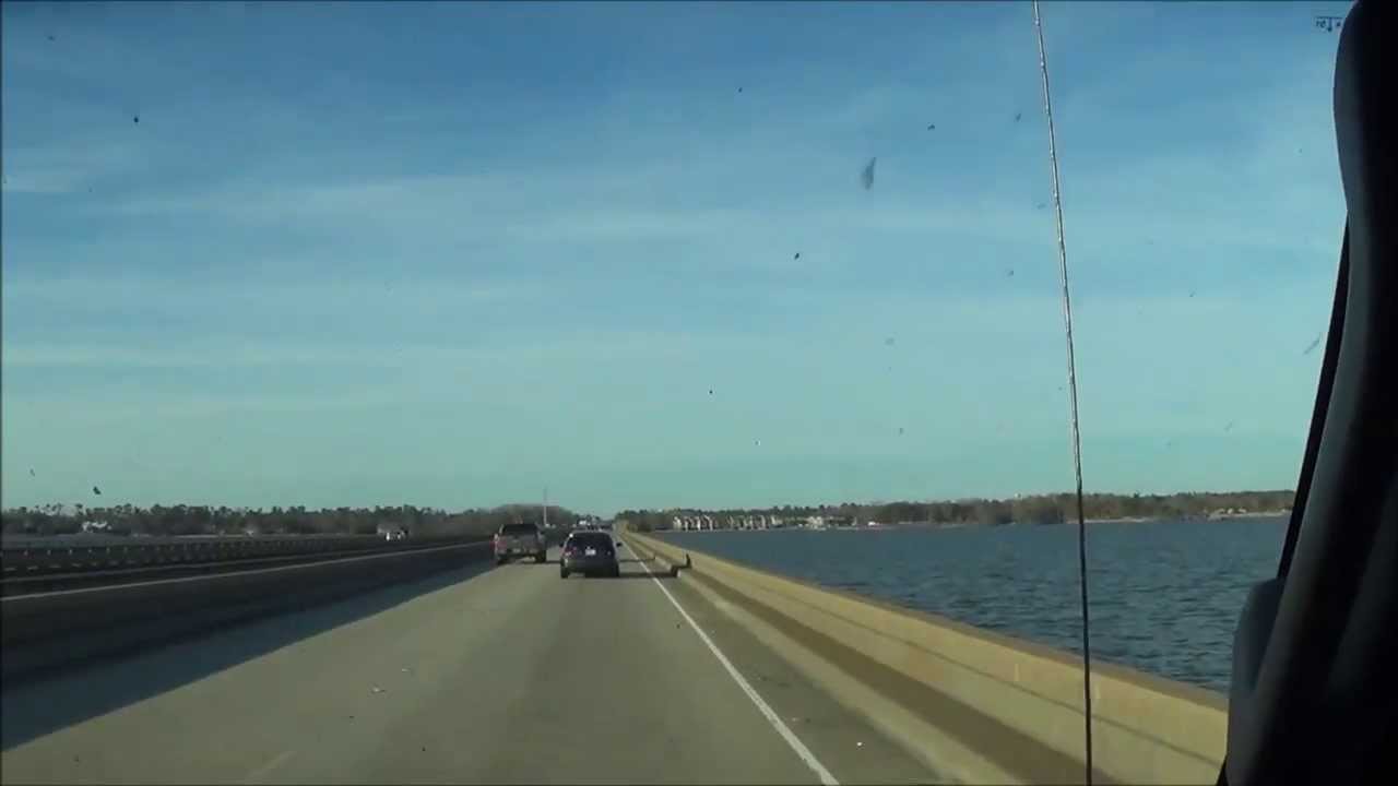 Causeway Bridge. The Longest Bridge In The World. Touring Louisiana!