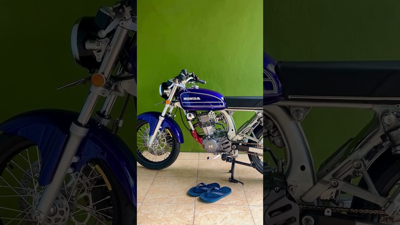 CB DOWNSIZE ✨💙 #cb #cbindonesia #cb100 #cb125 #herex #icikiwirgank #shortvideo #shorts #cbmodifikasi