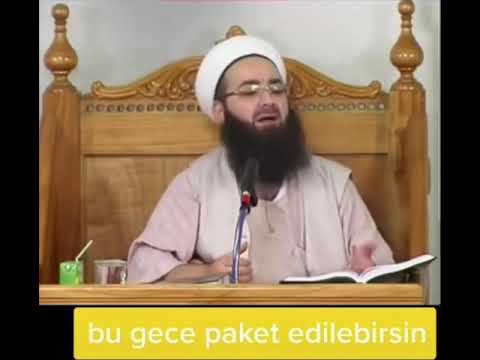 Cübbeli Hoca Bu gece paket edilebilirsiniz 😂