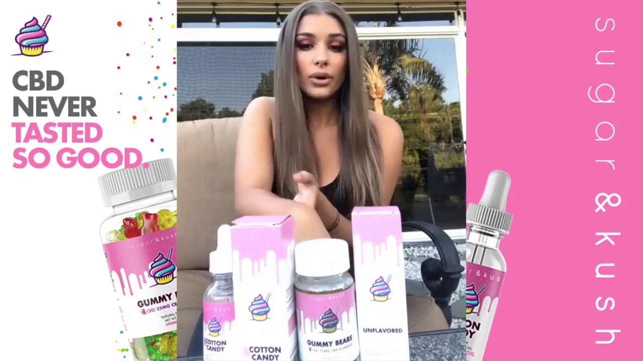 CBD for Stress Relief? Loving Cotton Candy CBD by Model @avalondawn