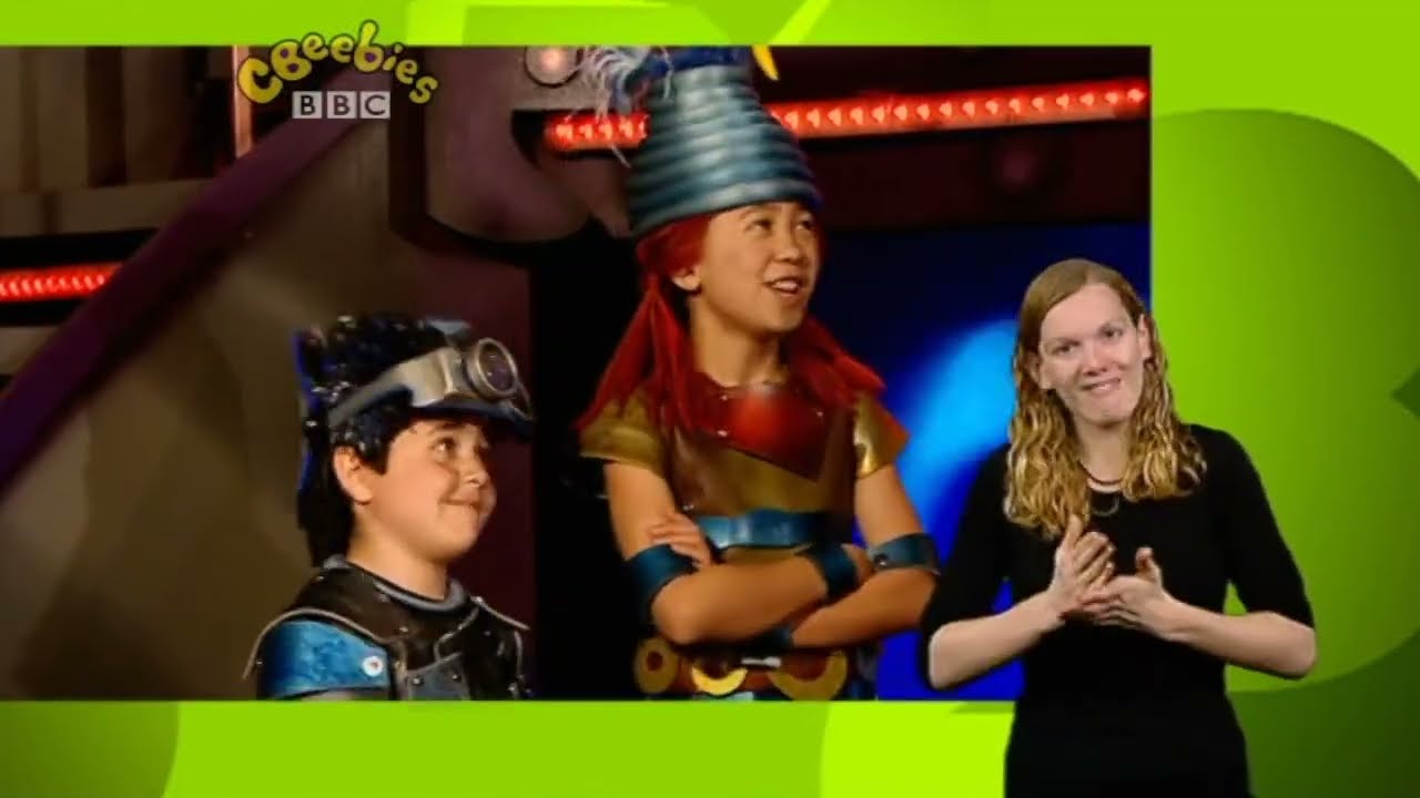 CBeebies | Sign Zone: Space Pirates - S01 Episode 24 (Music to Spin Around To)
