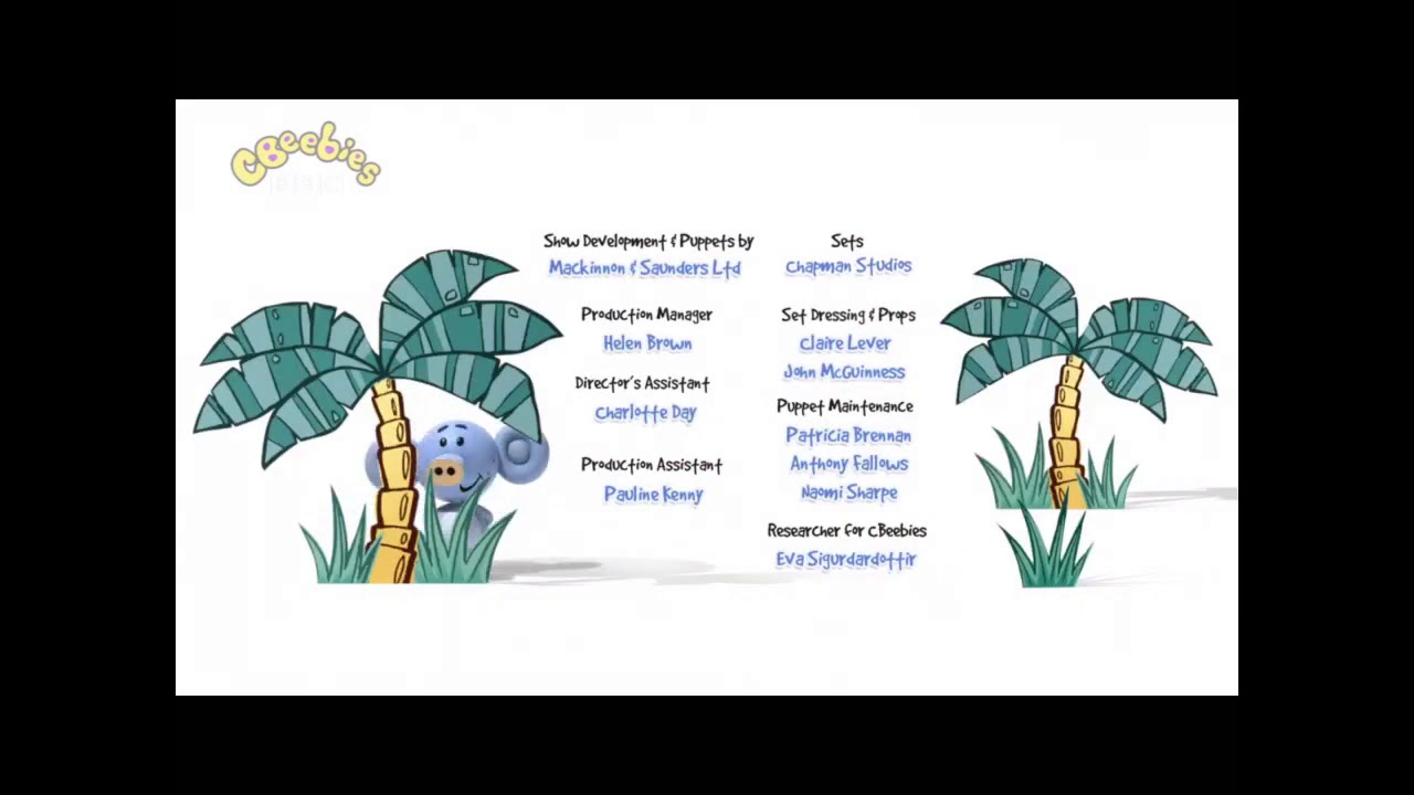 Cbeebies credits (22.8.20) part 1