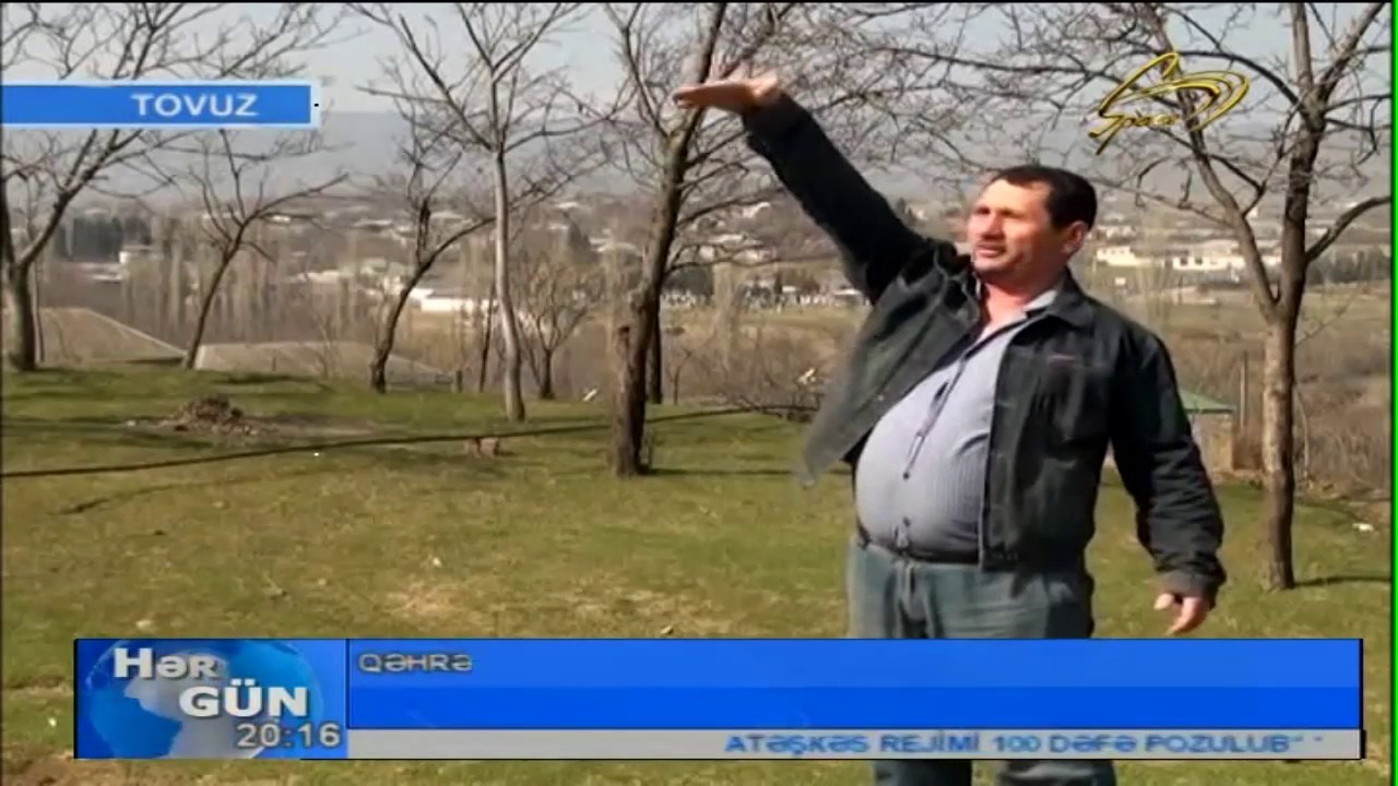 Cəbhə. Tovuz əlibəyli  dinc sakinlər özlərinə daldalanmaq ücün  səngər qurublar