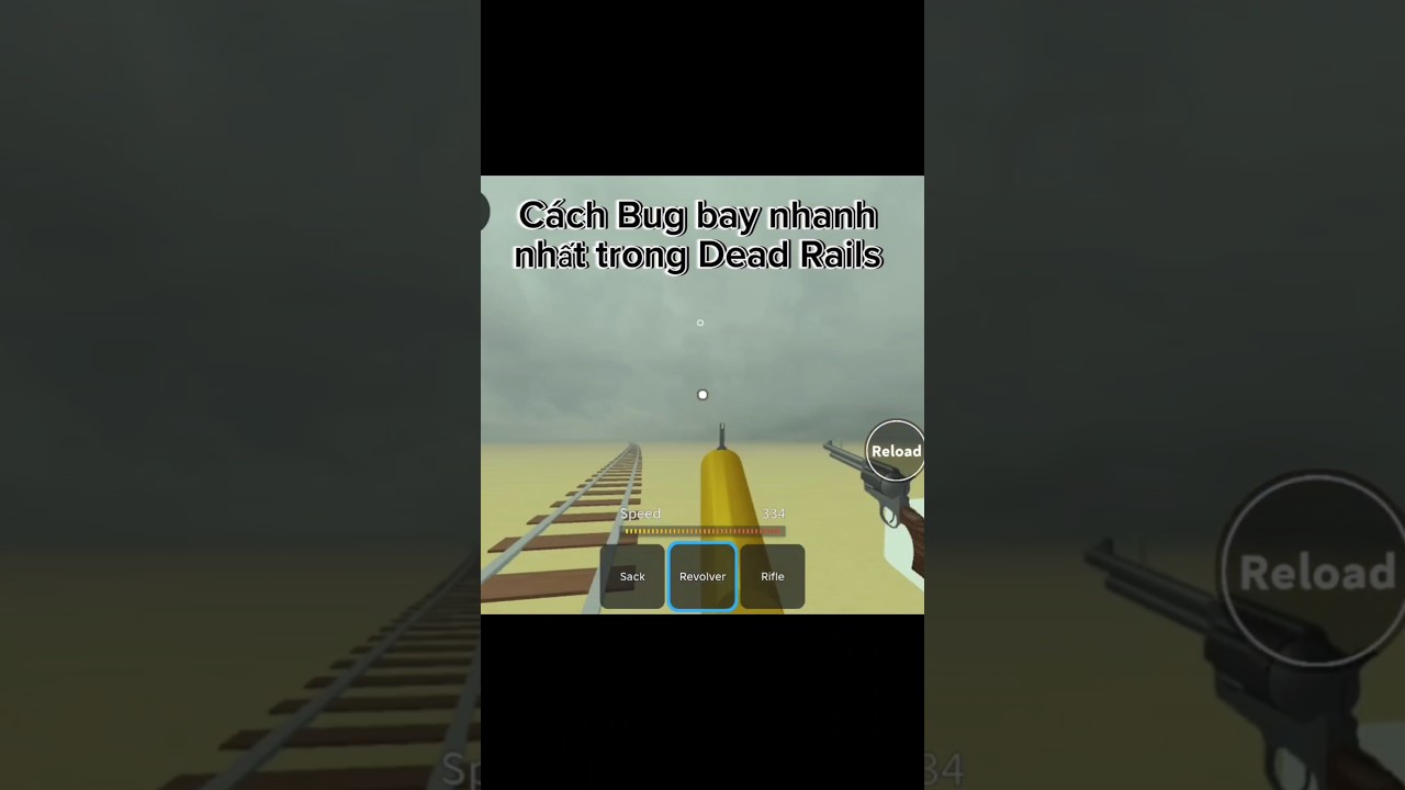 Cách Bug bay nhanh nhất trong Dead Rails #deadrails #roblox