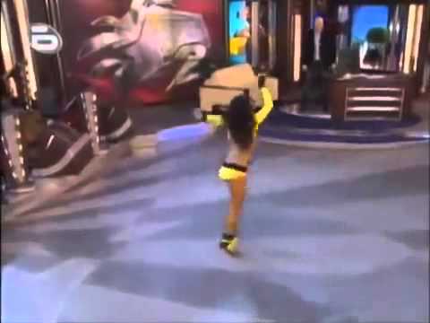 Cea mai tare dansatoare din lume The best dancer in the world Polina Angelova Stavros Livykos Skase