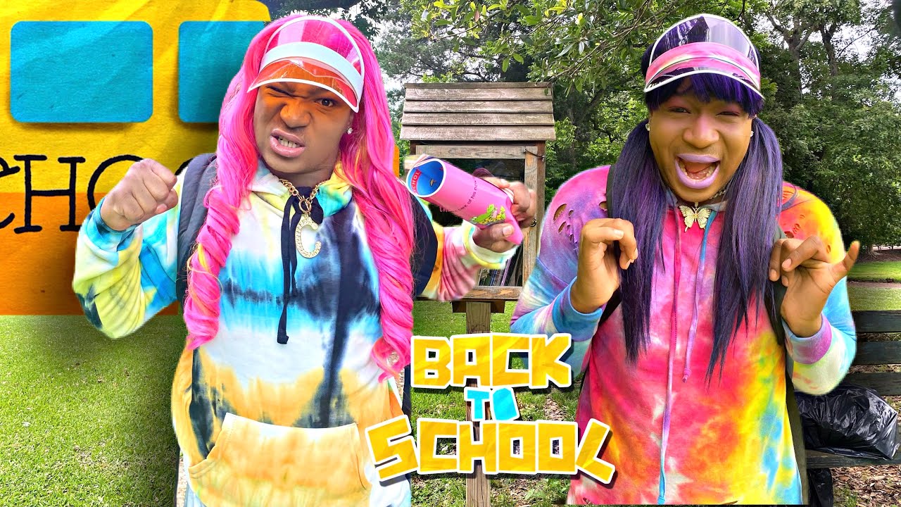 CECE AND LELE GETS BULLIED AT THE BUS STOP !!