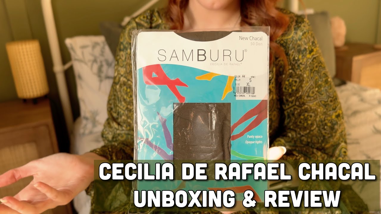 Cecilia De Rafael Chacal 50 Tights | Hosiery Unboxing & Review