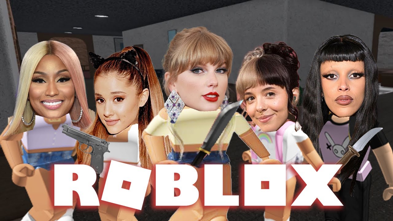 Celebrities Play Murder Mystery 2 (Roblox)