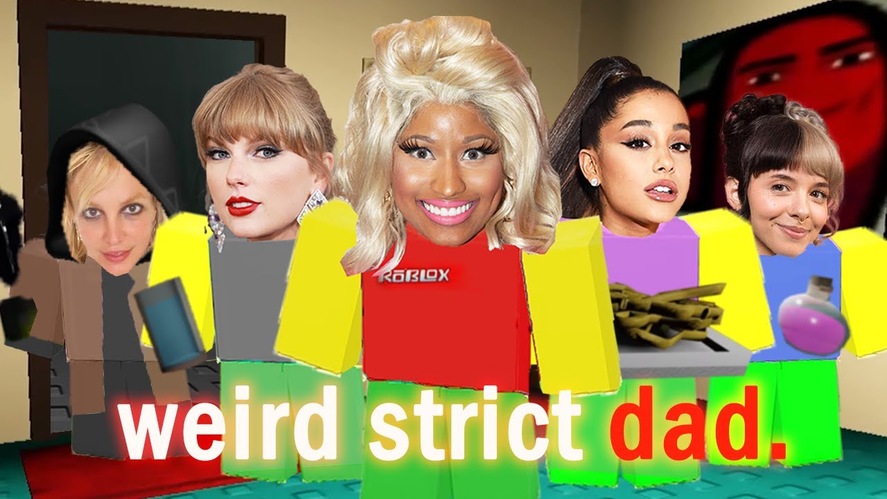 Celebrities Play WEIRD STRICT DAD
