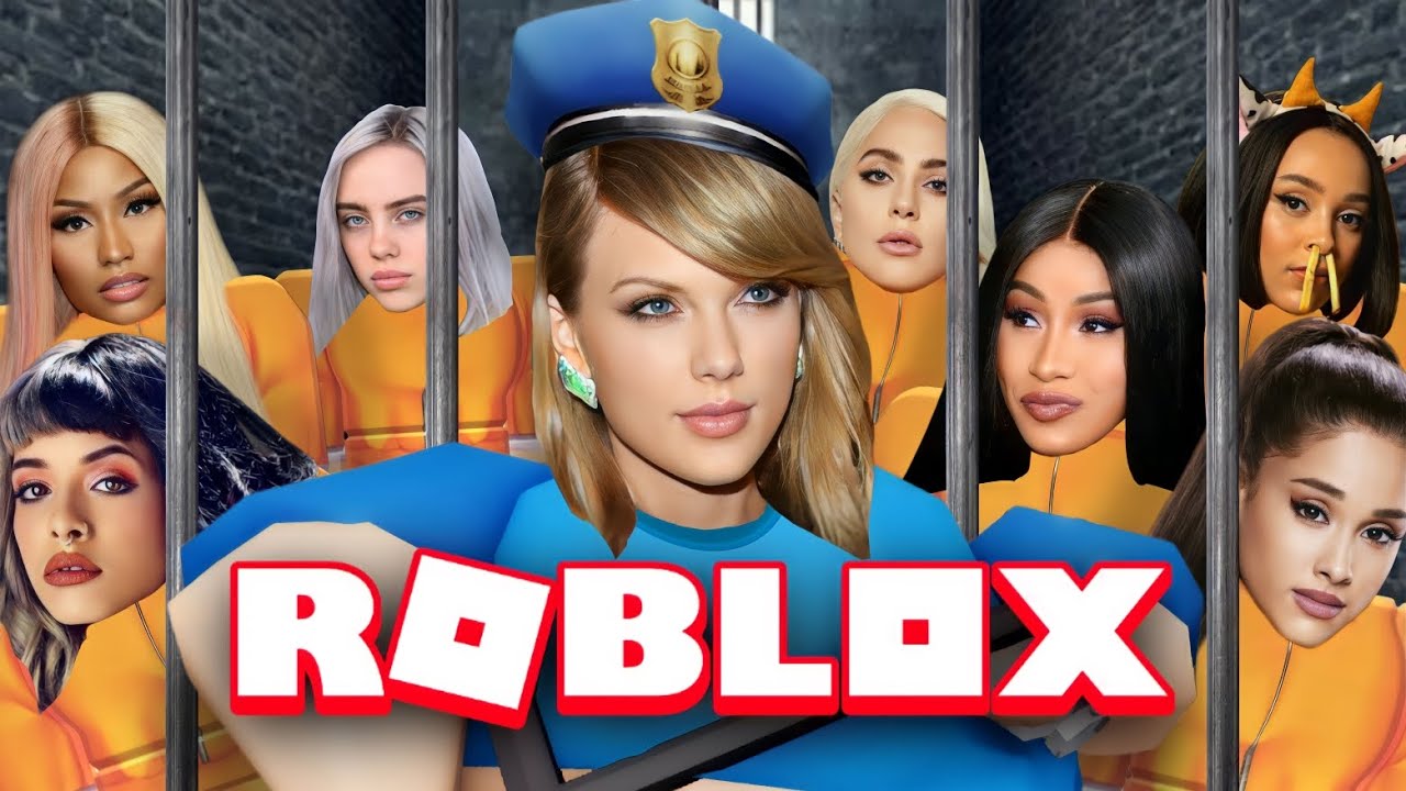 Celebrities Playing ROBLOX | Taylor's Prison