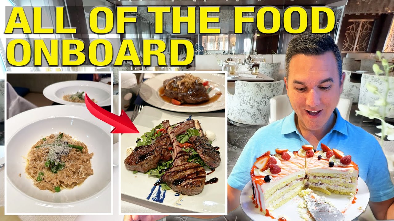 Celebrity Cruises Food Review Onboard the Reflection