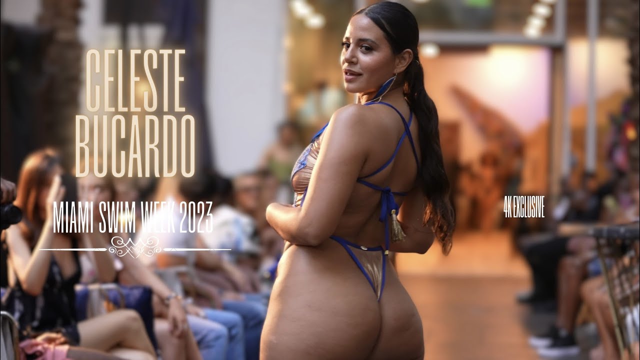 Celeste Bucardo In Slow Motion / Miami Swim Week 2023 / Afroganica