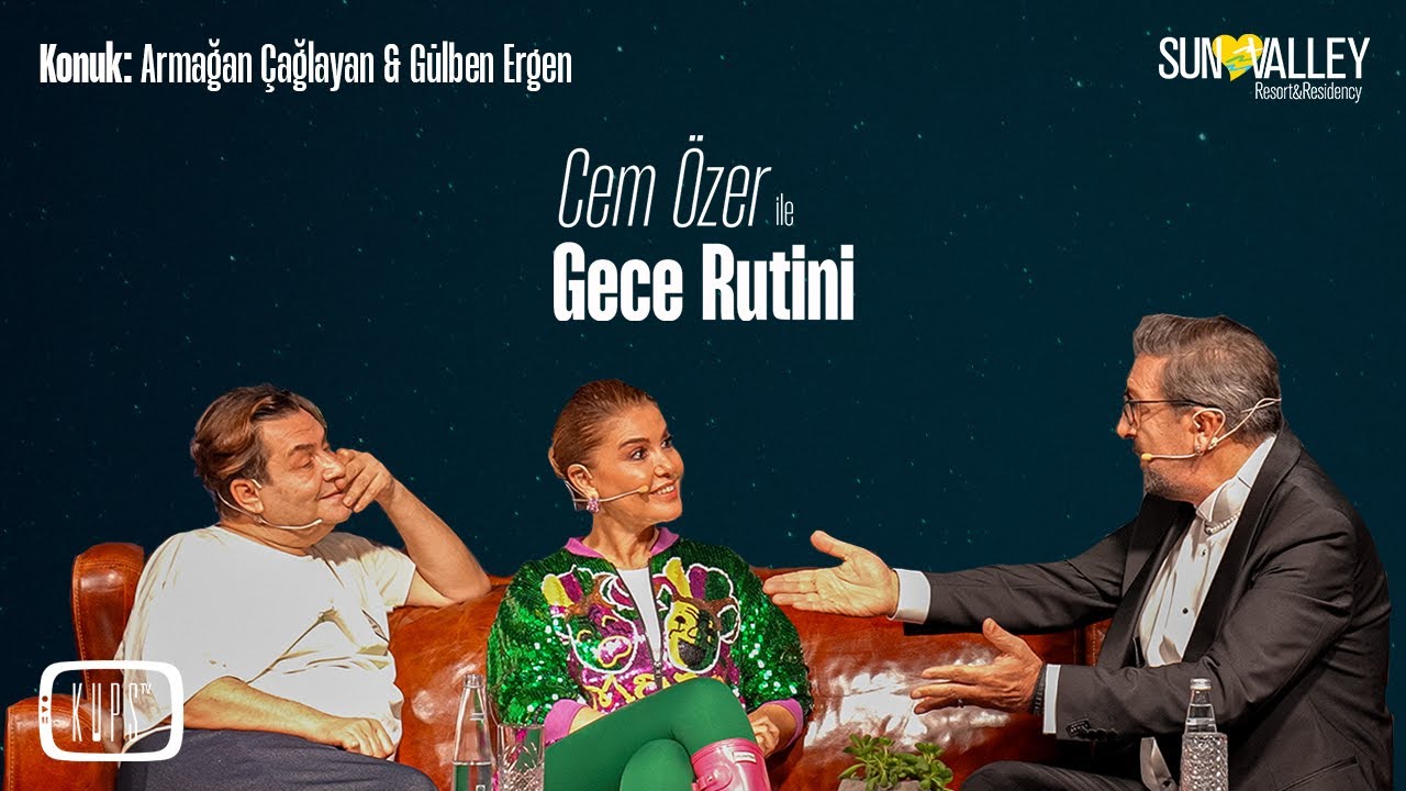 Cem Özer ile Gece Rutini |  Konuk: Armağan Çağlayan & Gülben Ergen - 2. Bölüm