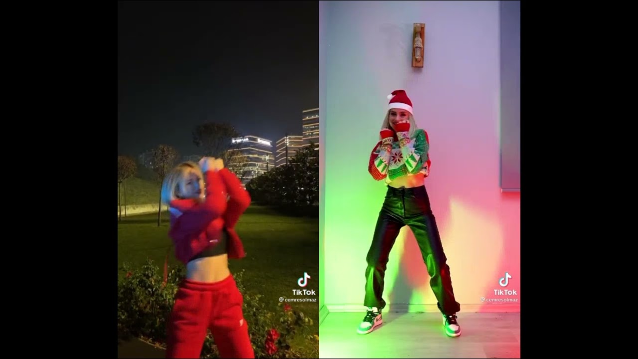 Cemre Solmaz'ın Aynı şarkı ile yaptığı danslar