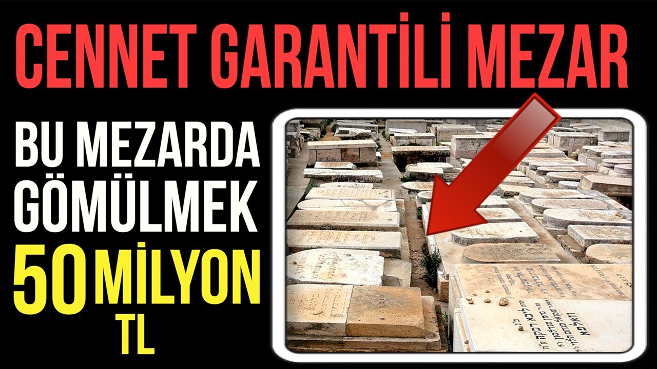 CENNET GARANTİLİ MEZARLIK MI? BURAYA GÖMÜLMEK İÇİN 50 MİLYON TL ÖDÜYORLAR.