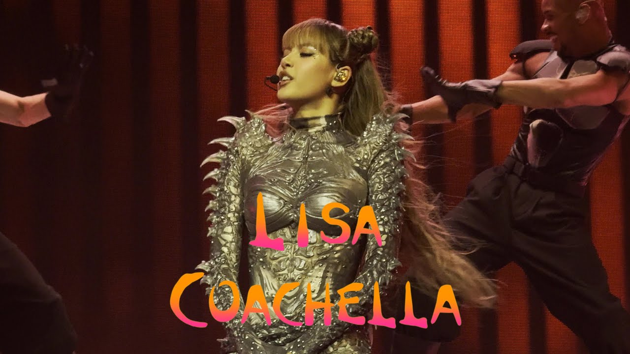 [☠️CENTER FRONT ROW 4K60 HDR] LISA BLACKPINK COACHELLA WK1 OPENING Thunder+FUTW+LALISA (VIXI ver.) 🔥