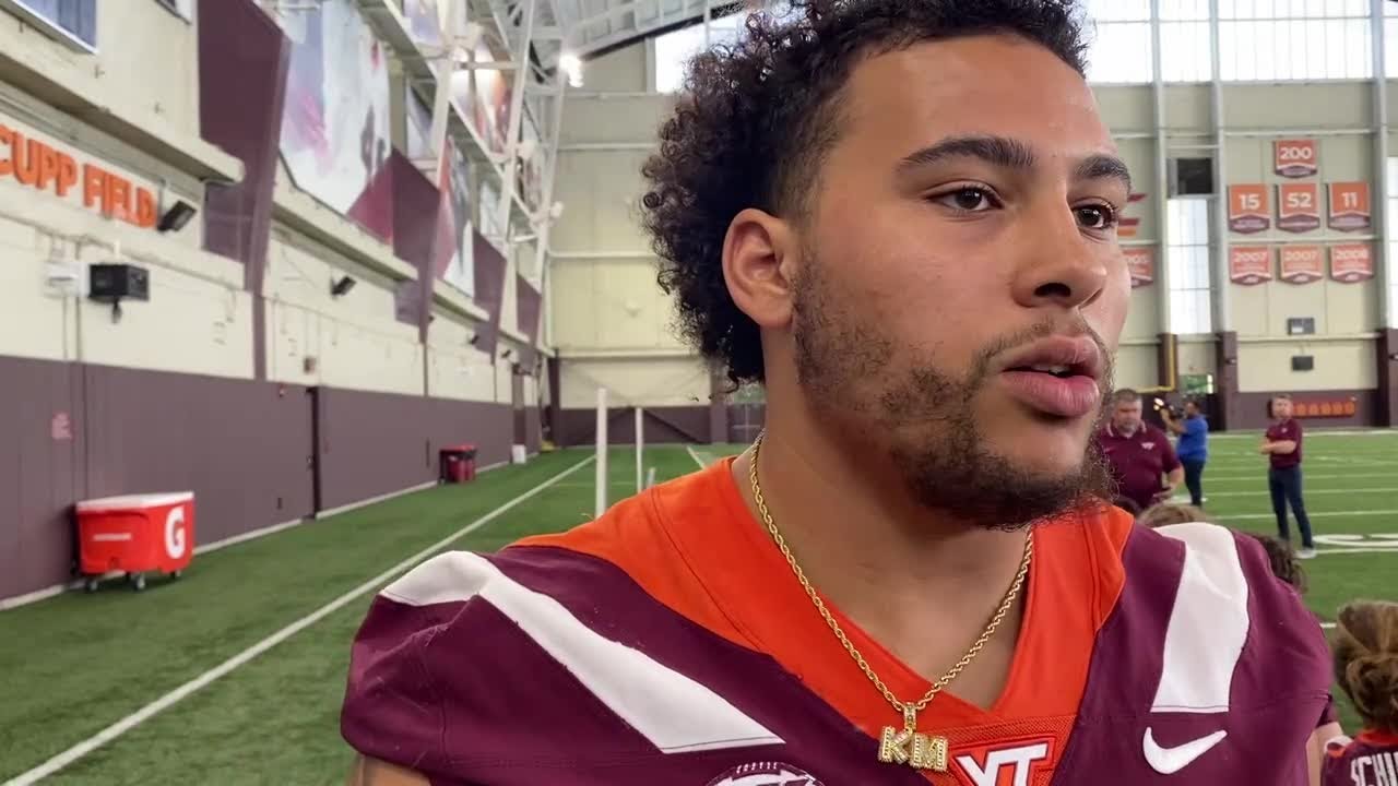 Center Kaden Moore on Hokies' added weapons