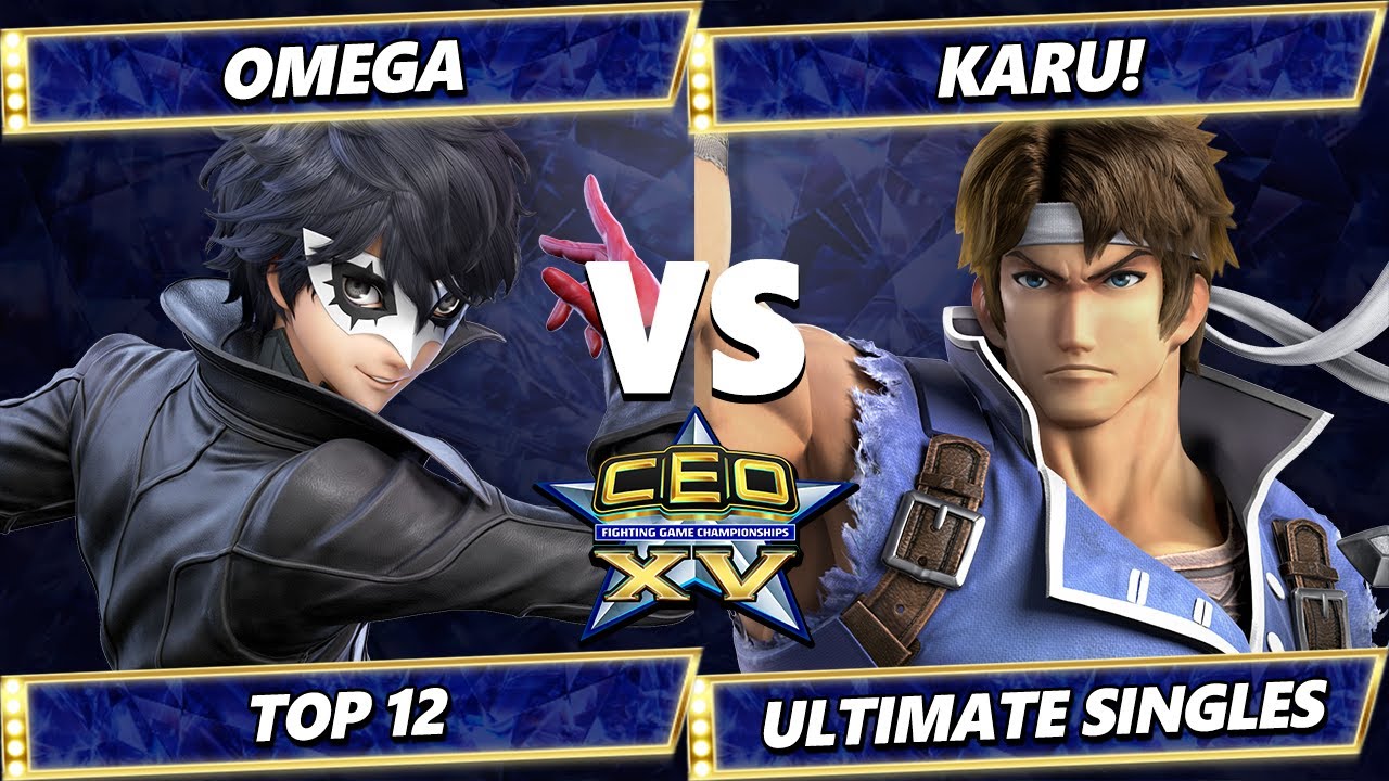 CEO 2025 - omega (Joker) Vs. Karu! (Richter, Simon) Smash Ultimate - SSBU