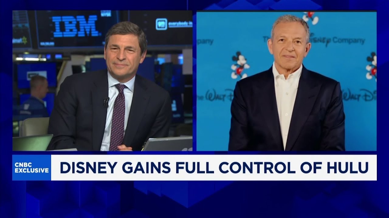 CEO Bob Iger on Disney gaining full control of Hulu: We are 'very pleased' with this
