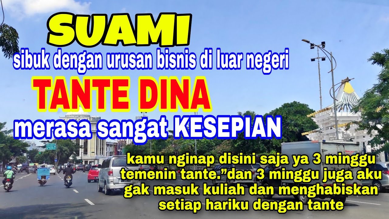 CERITA ROMANTIS BERMALAM DI RUMAH TANTE DINA