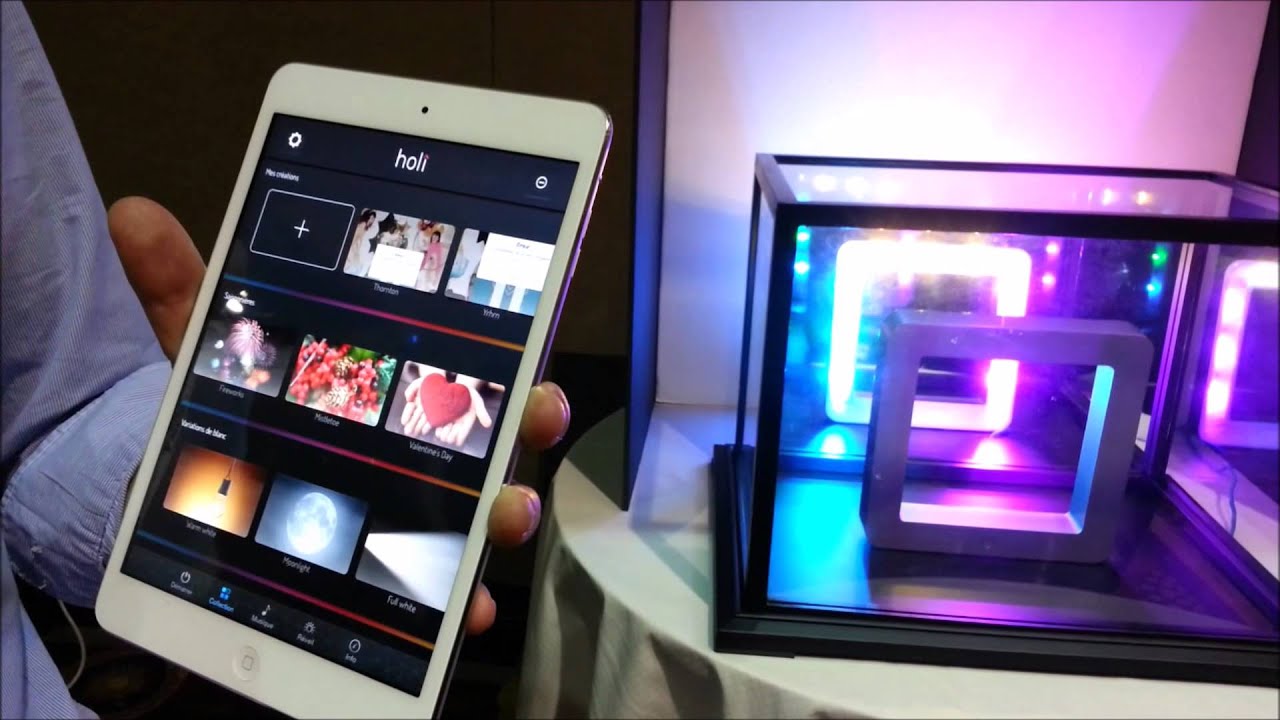 [CES 2014] Holi, to announce The iPhone controlled lamp 'holi'